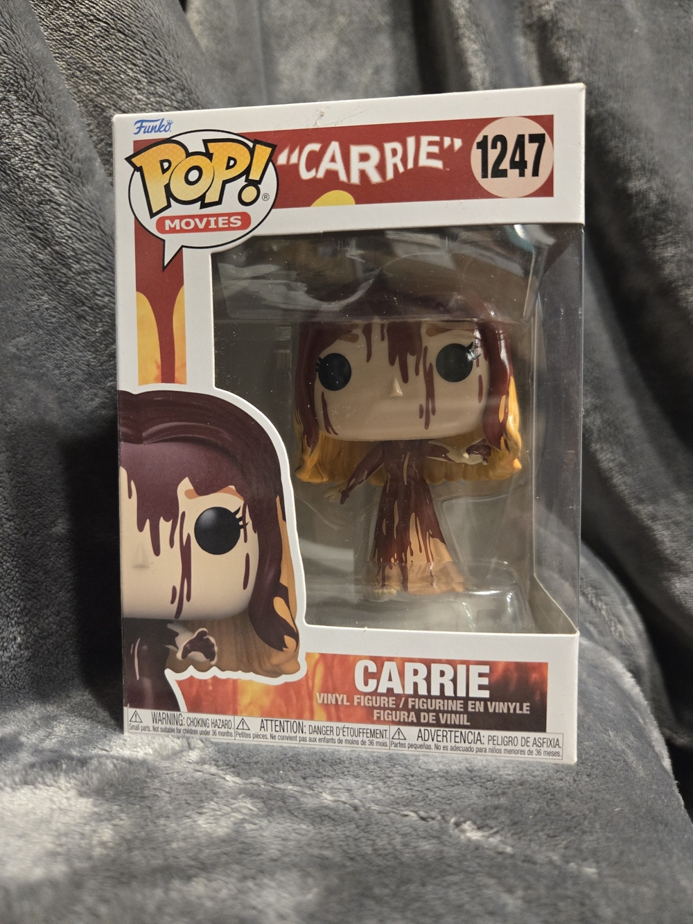 Funko Pop! Carrie Vinyl Figure - Red & Brown